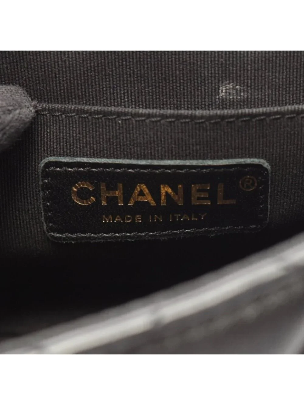 Chanel Shoulder Bag Quilted Top Handle 2-Way Black Lambskin Chain